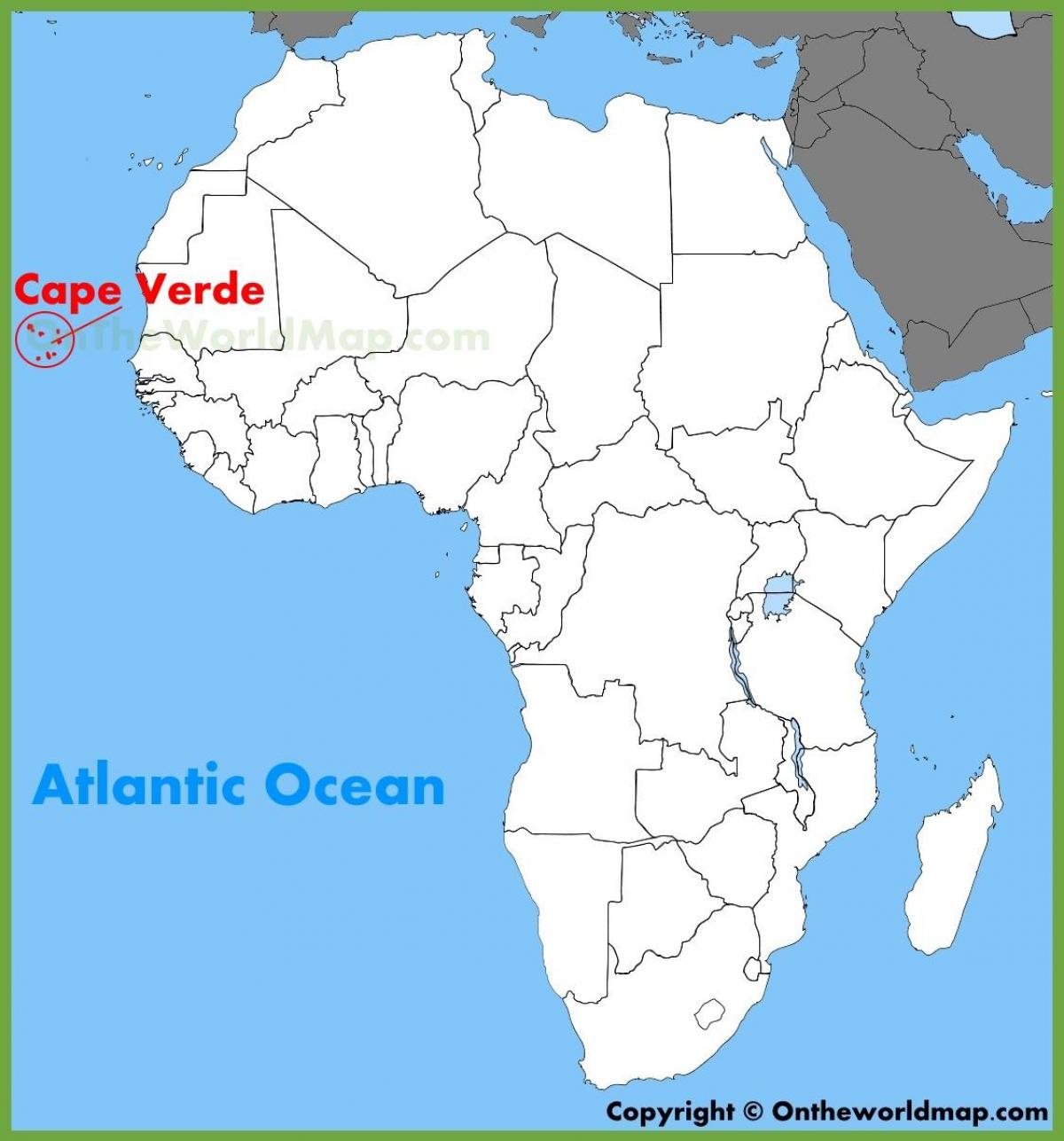 Сал Кабо Верде мапи
