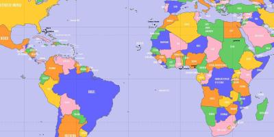 Локација Капе Верде на мапи света